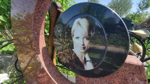 Фотокерамика на овале