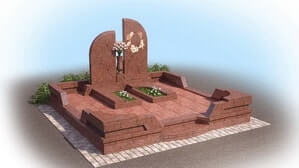 Вариация предыдущего макета двойного захоронения